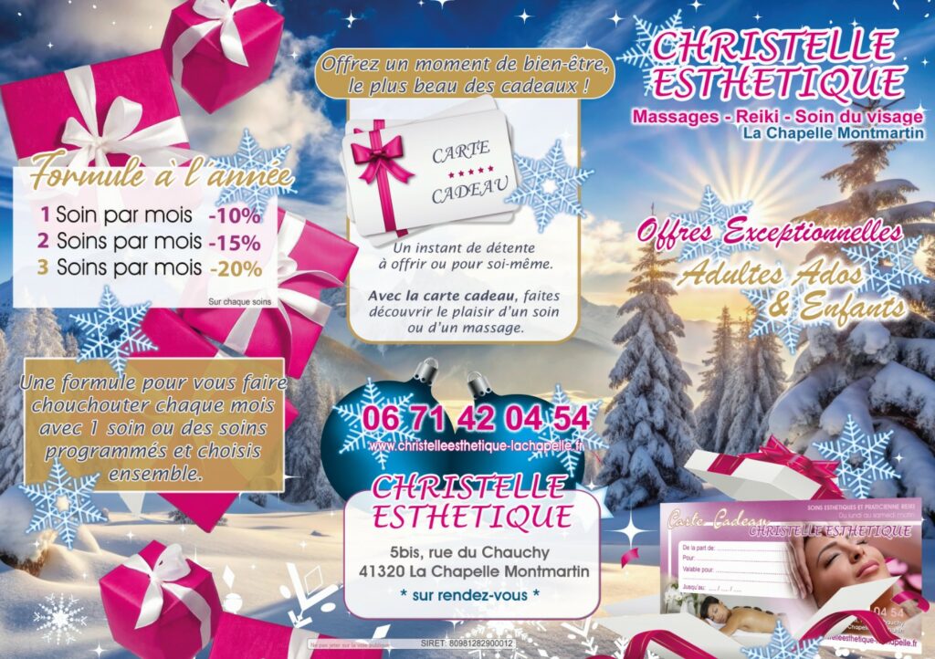 Flyer de noël 2025 recto